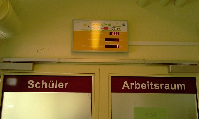 Solaranlage auf Dachfläche