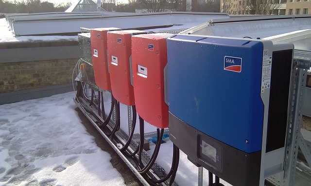 Solaranlage auf Dachfläche