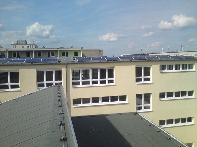Solaranlage auf Dachfläche
